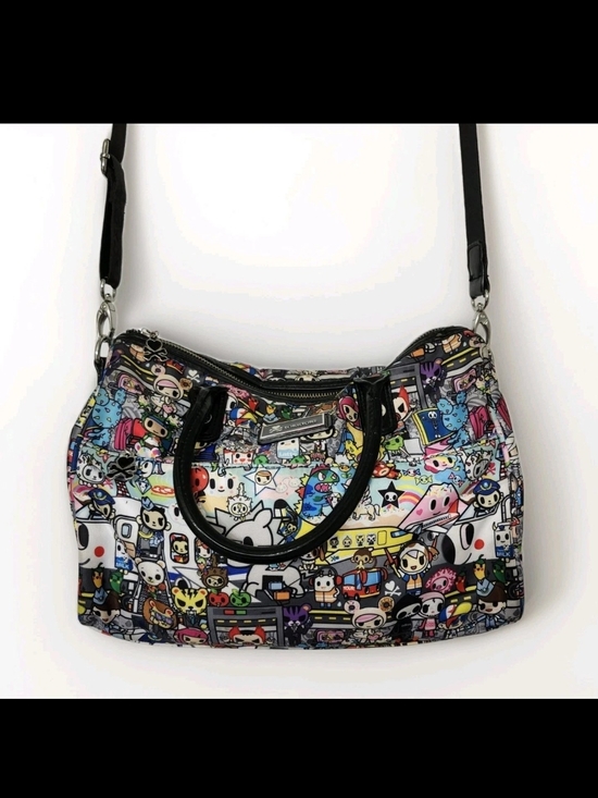 tokidoki Handbags - Tokidoki Vintage Bowler Bag / Legacy Print Discontinued "Jetsetter" Hard To Find